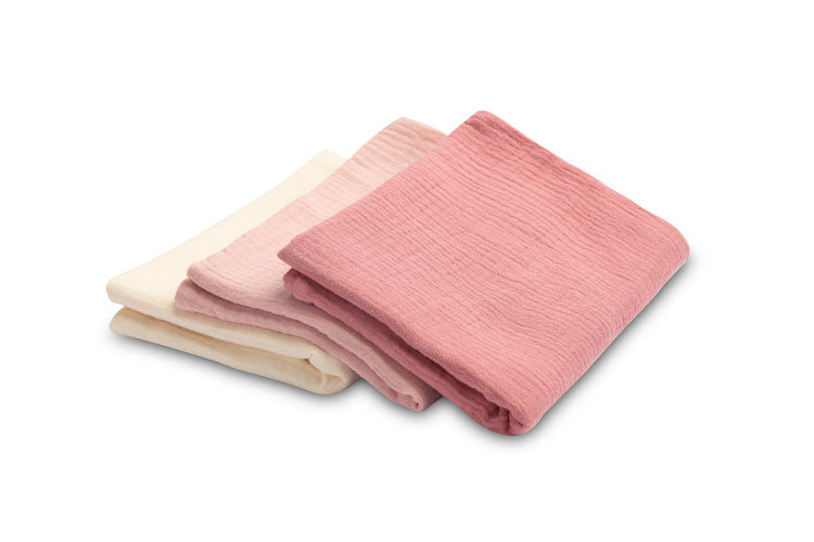 Muslin Diapers Uniform Pink 3 Pieces 60x80cm
