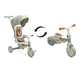 Триколка и баланиращо колело 2в1 Faro Green Caretero Toyz
