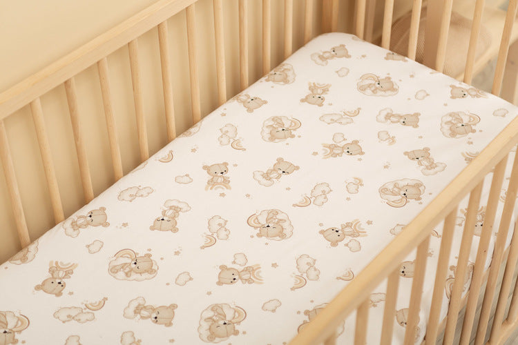 Cearșaf de pat Rainbow Teddy 60 x 120 cm Sensillo