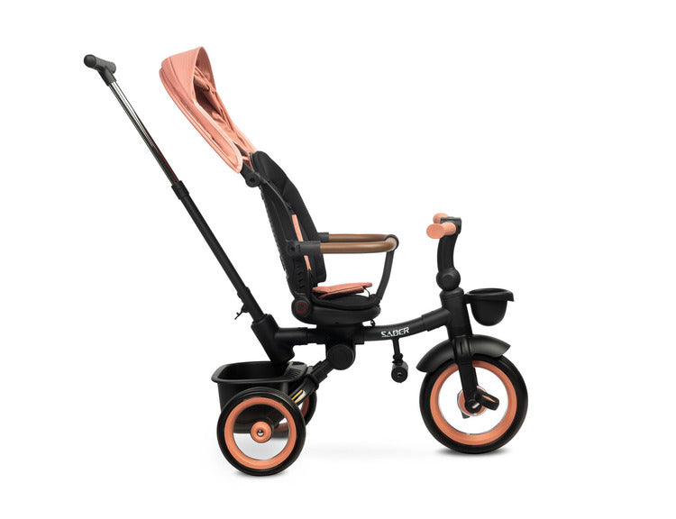 Triciclu Saber roz deschis Caretero Toyz
