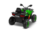 Battery-operated Quad Gigant Car Green Caretero Toyz