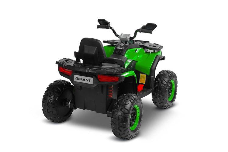 Battery-operated Quad Gigant Car Green Caretero Toyz