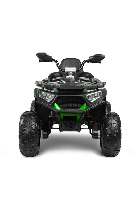 Battery-operated Quad Gigant Car Green Caretero Toyz