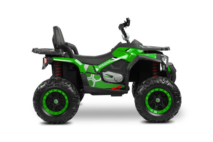 Battery-operated Quad Gigant Car Green Caretero Toyz
