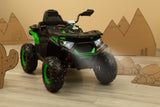 Battery-operated Quad Gigant Car Green Caretero Toyz