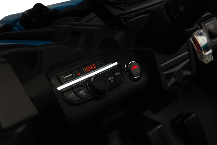 Jeep Maverick Blue Caretero Toyz alimentat cu baterie Atv/ Buggy