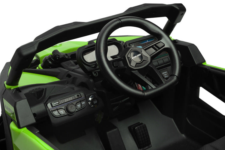 Jeep Maverick Green Caretero Toyz alimentat cu baterie Atv/ Buggy
