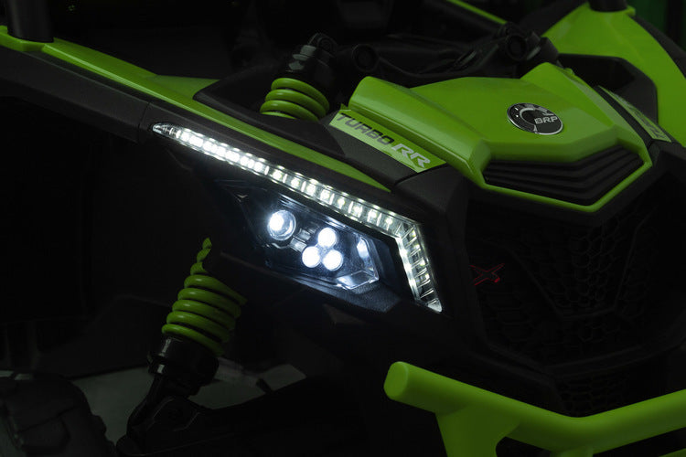 Jeep Maverick Green Caretero Toyz alimentat cu baterie Atv/ Buggy