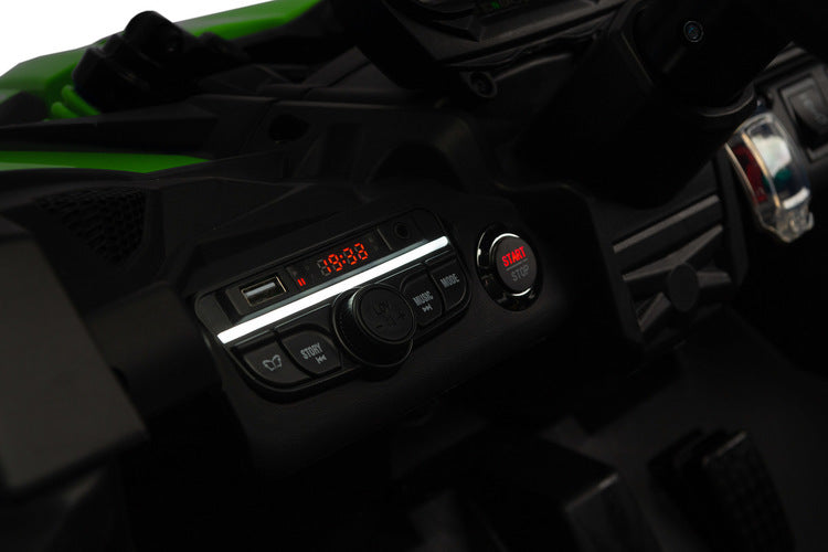 Jeep Maverick Green Caretero Toyz alimentat cu baterie Atv/ Buggy
