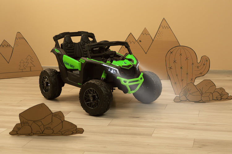 Jeep Maverick Green Caretero Toyz alimentat cu baterie Atv/ Buggy