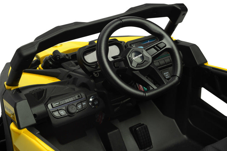 Jeep Maverick Yellow Caretero Toyz alimentat cu baterie Atv/ Buggy