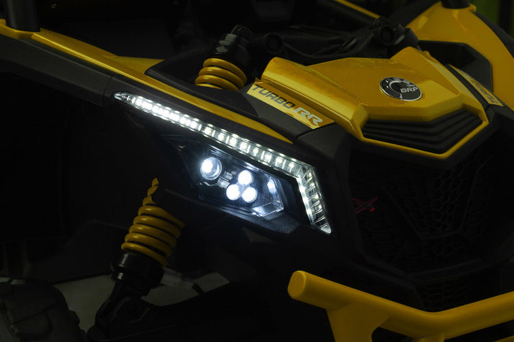 Jeep Maverick Yellow Caretero Toyz alimentat cu baterie Atv/ Buggy
