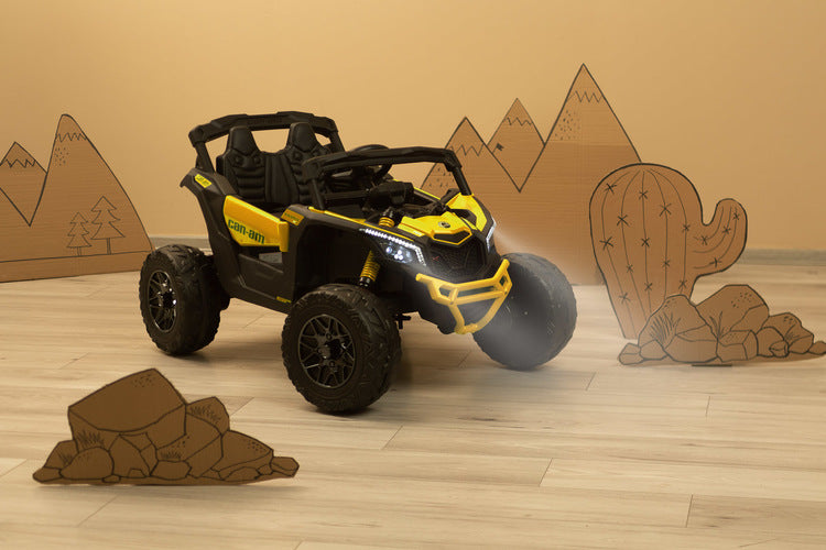 Jeep Maverick Yellow Caretero Toyz alimentat cu baterie Atv/ Buggy