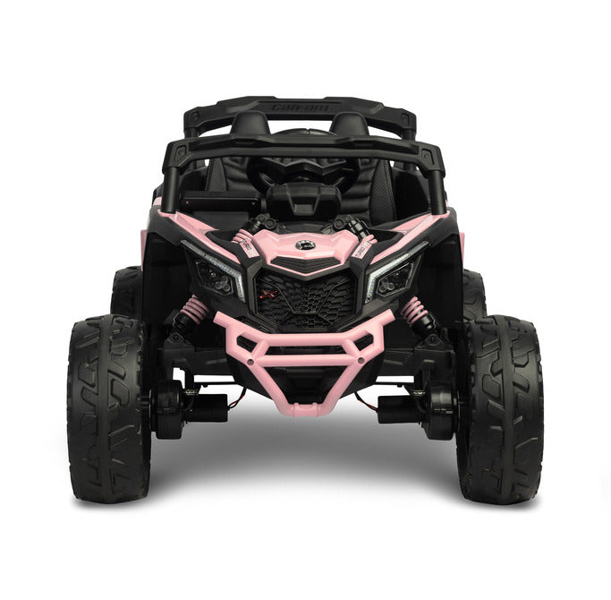 Jeep Maverick alimentat cu baterie roz deschis Caretero Toyz Atv/ Buggy