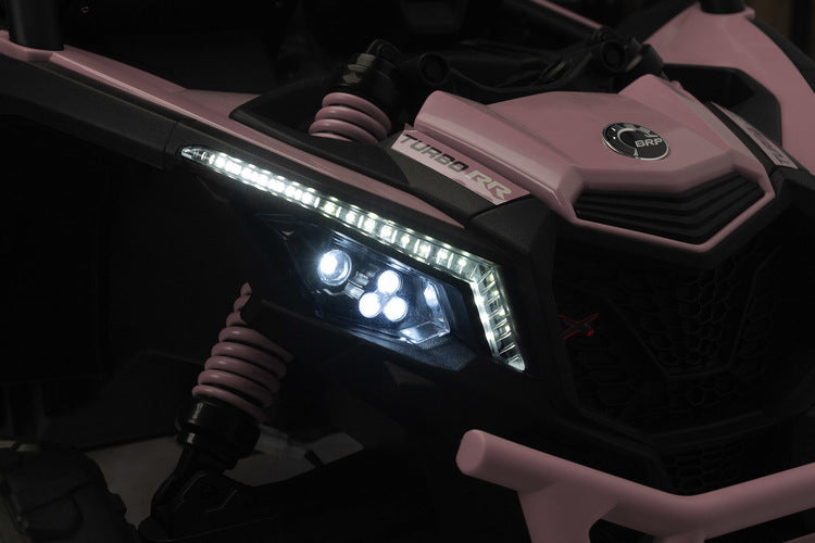 Jeep Maverick alimentat cu baterie roz deschis Caretero Toyz Atv/ Buggy