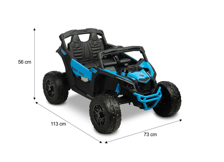 Jeep Maverick alimentat cu baterie roz deschis Caretero Toyz Atv/ Buggy