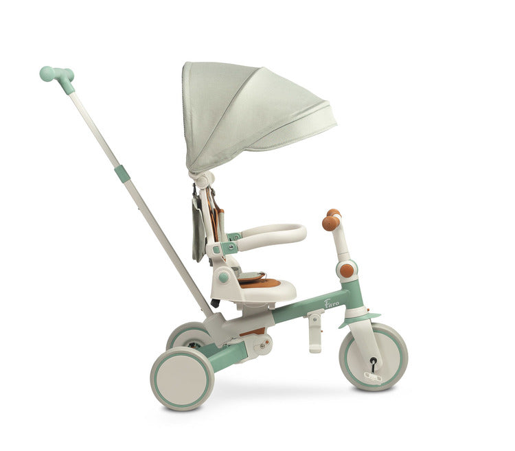 Триколка и баланиращо колело 2в1 Faro Green Caretero Toyz
