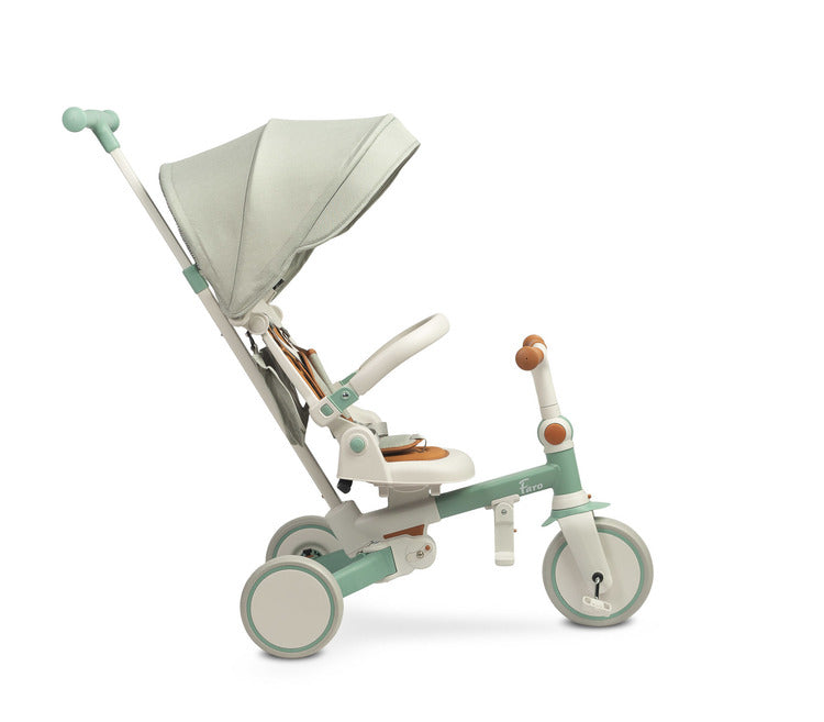 Триколка и баланиращо колело 2в1 Faro Green Caretero Toyz