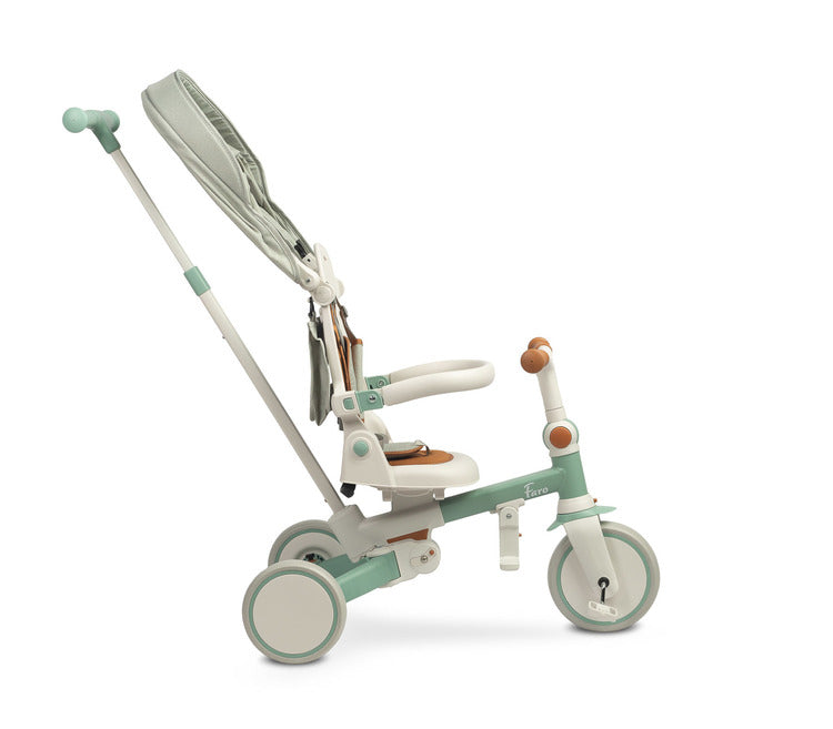 Триколка и баланиращо колело 2в1 Faro Green Caretero Toyz