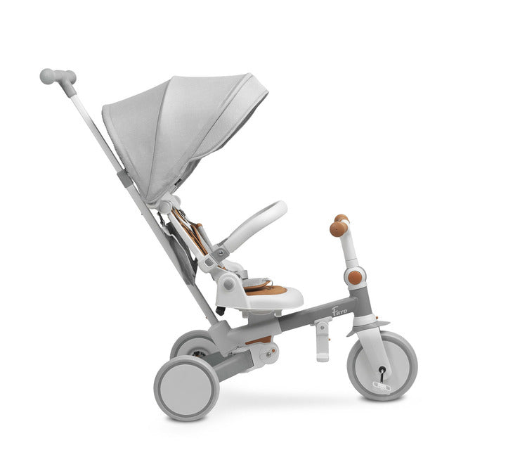 Триколка и баланиращо колело 2в1 Faro Grey Caretero Toyz