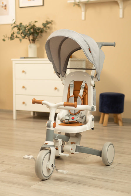 Триколка и баланиращо колело 2в1 Faro Grey Caretero Toyz