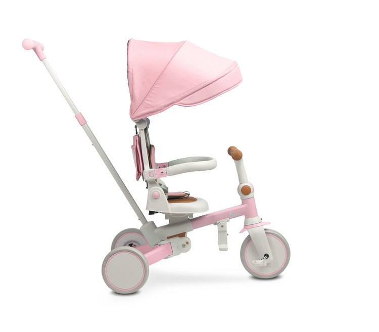 Триколка и баланиращо колело 2в1 Faro Pink Caretero Toyz