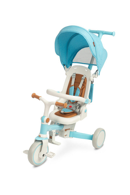 Tricicletă Și Bicicletă Balanstră 2 în 1 Faro Blue Caretero Toyz