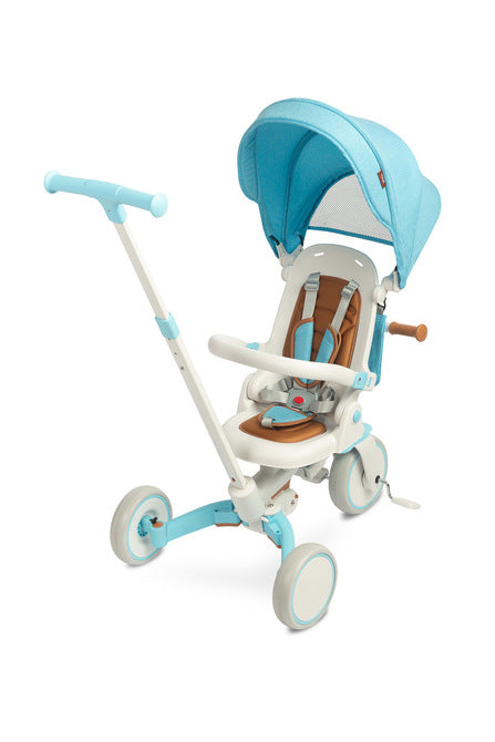 Tricicletă Și Bicicletă Balanstră 2 în 1 Faro Blue Caretero Toyz