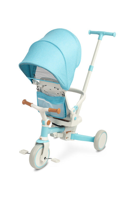 Tricicletă Și Bicicletă Balanstră 2 în 1 Faro Blue Caretero Toyz