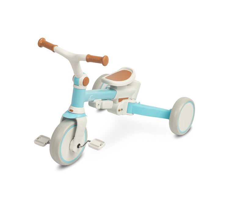 Tricicletă Și Bicicletă Balanstră 2 în 1 Faro Blue Caretero Toyz