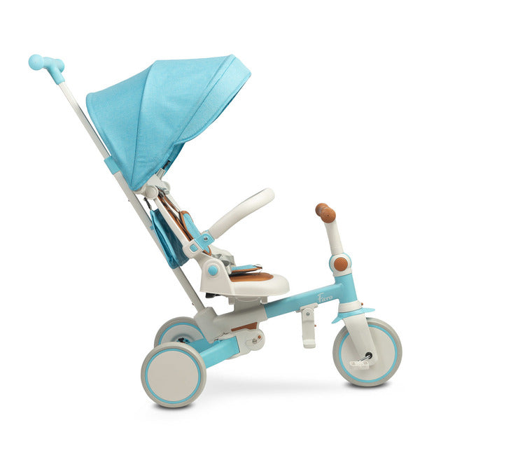 Tricycle And Balance Bike 2in1 Faro Blue Caretero Toyz