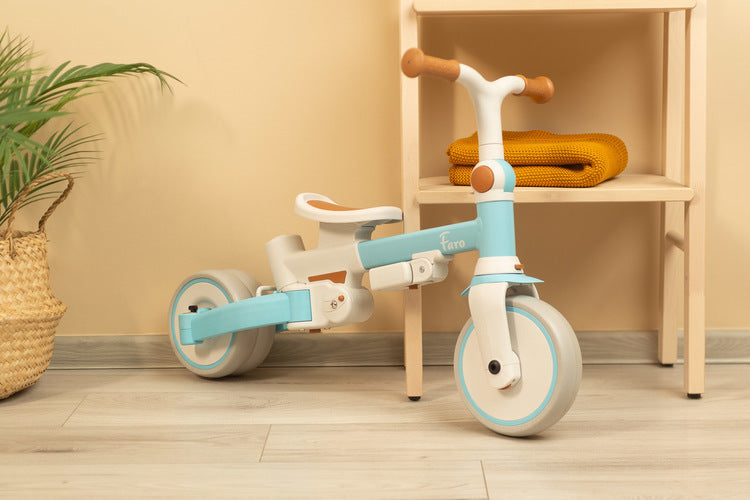 Tricycle And Balance Bike 2in1 Faro Blue Caretero Toyz