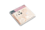 Water Friends Rabbit Bath Towel Pink