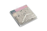 Baby Towel With Hood 100X100 Cm Elephant Gray Sensillo