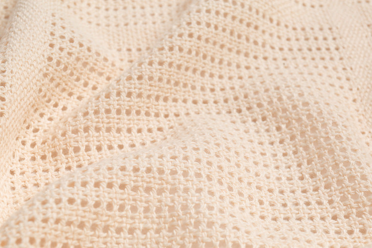 Pătură 100% bumbac Moli roz deschis Sensillo