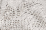 Blanket 100% Cotton Moli Light Gray Sensillo