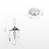 Stroller Toy Black-White Star Sensillo