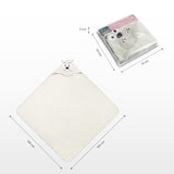 Water Friends Rabbit Bath Towel Pink
