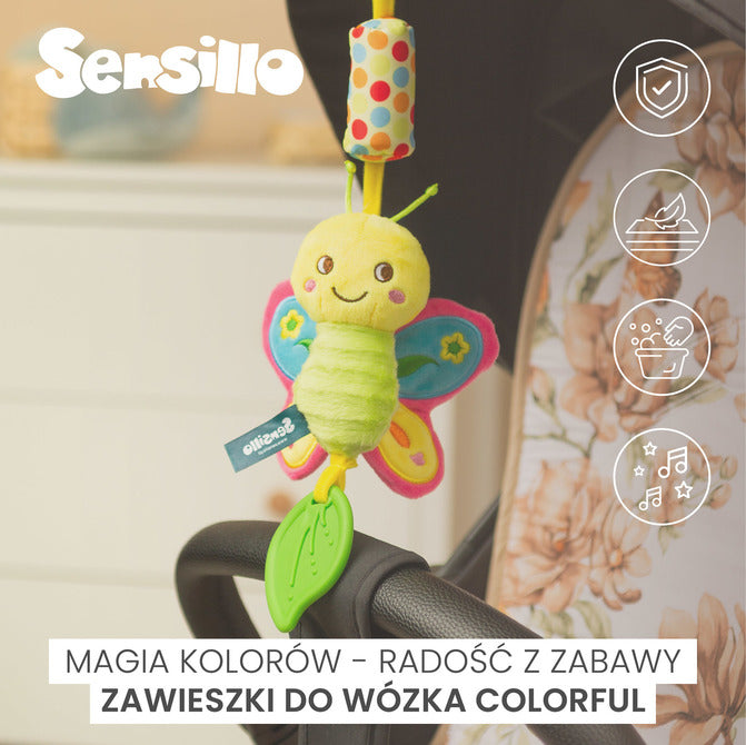 Jucărie pentru cărucior – Butterfly Sensillo
