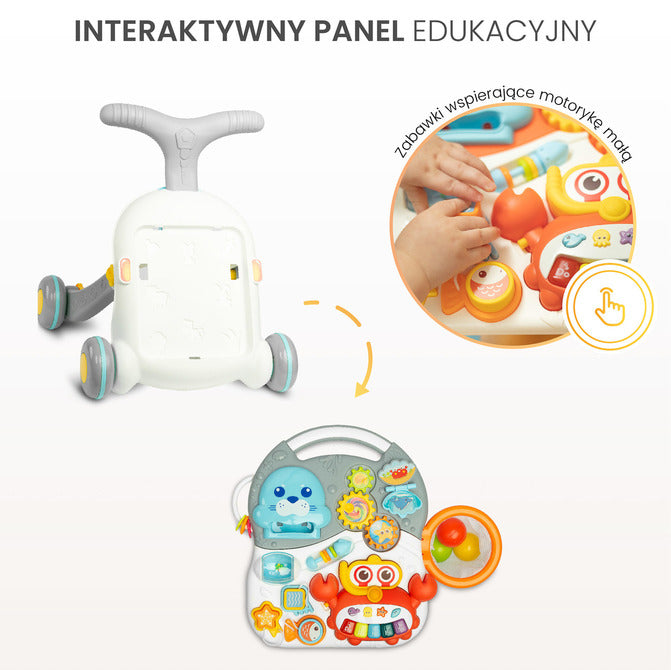 2in1 Baby Walker Spark Pink Caretero Toyz