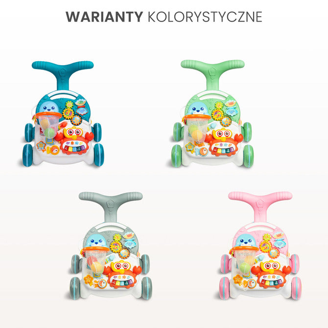2in1 Baby Walker Spark Pink Caretero Toyz