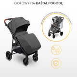 Количка Елма Тъмно Сива Caretero