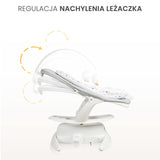 Шезлонг И Люлка 2в1 Rocker Noco Сив Caretero