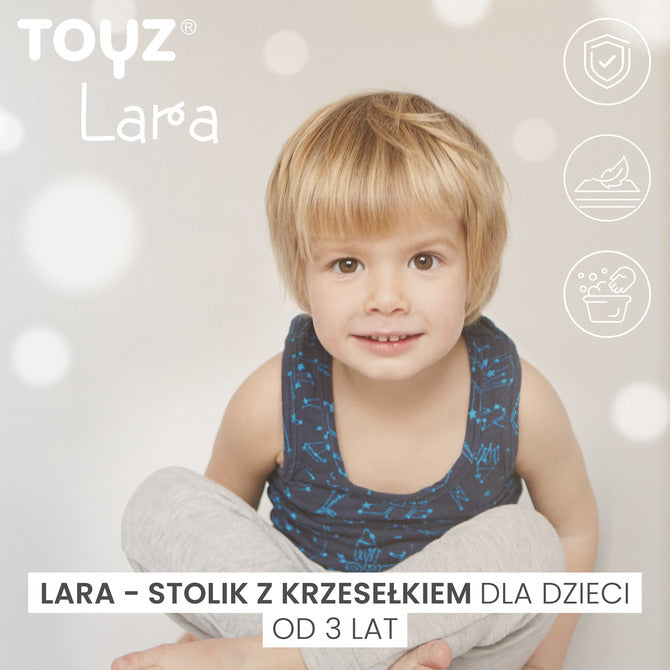 Children's Table Lara Grey Caretero Toyz