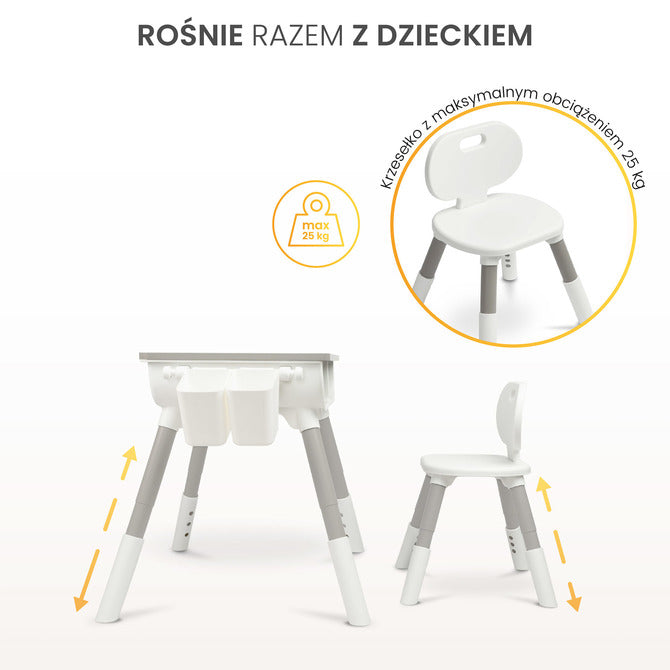 Children's Table Lara Grey Caretero Toyz