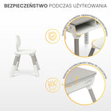 Children's Table Lara Grey Caretero Toyz