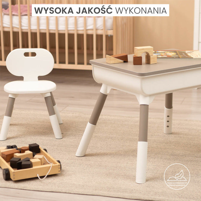 Children's Table Lara Grey Caretero Toyz