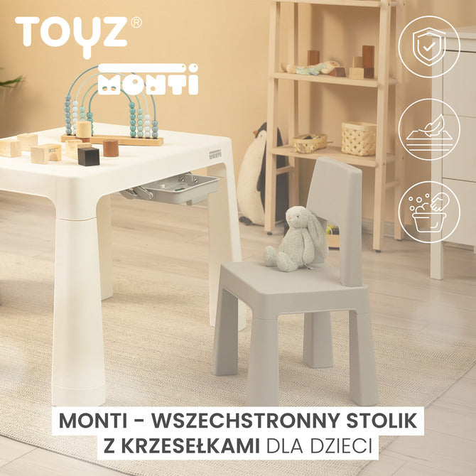 Children's Table Monti Pink Caretero Toyz