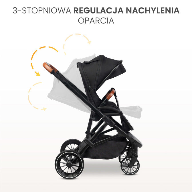 Количка Ratio Черна Caretero
