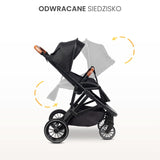 Количка Ratio Тъмно Сива Caretero